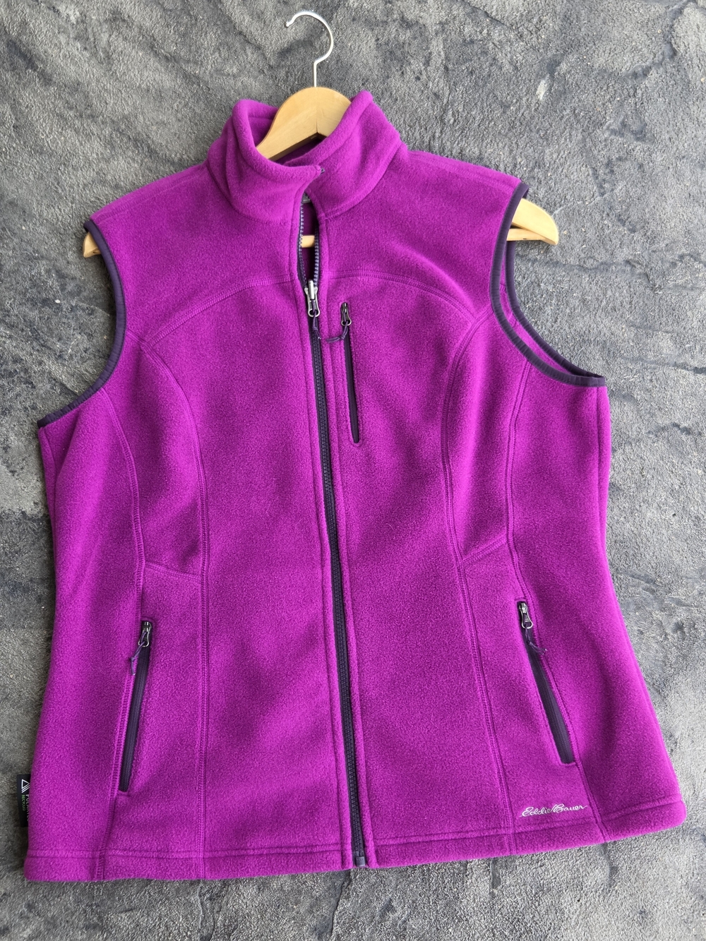Eddie Bauer Women's Bright Fuchsia Fleece Vest